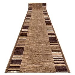 RUGSX Tapis de couloir ADAGIO - Beige Tapis de couloir antidérapant - Polypropylène - 133 x 200 cm
