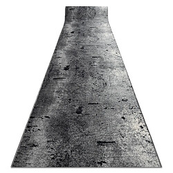 RUGSX Tapis de Couloir Antidérapant Marl - Gris - 80x940 cm Tapis de couloir - Résistant - Facilite l'entretien - Couleur chaleureuse