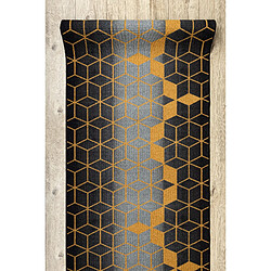 Acheter Rugsx Heksagon Hexágono Neg - 120x530 cm - Noir
