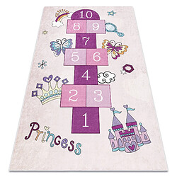 RUGSX BAMBINO Tapis - Marelle Rose