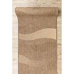 Acheter RUGSX Tapis de Couloir Sizal Floorlux Café