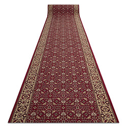 RUGSX Bidjar - Bordeaux Tapis couloir antidérapant - Polypropylène - Nettoyage facile