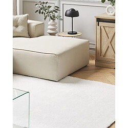 Beliani Tapis blanc 160 x 230 cm DEMRE