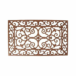 ESSCHERT DESIGN Paillasson Fonte Antique - Brun 60x35 cm