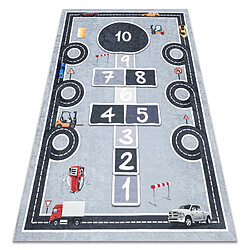 RUGSX Tapis BAMBINO - Gris