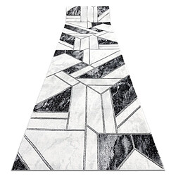 RUGSX EMERALD 81953 - Noir argent