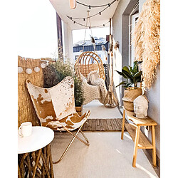 RUGSX Tapis en corde SIZAL FLAT - Crème 200x290 cm pas cher