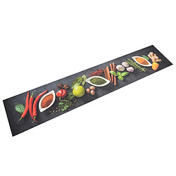 vidaXL Tapis de cuisine lavable - 300 x 60 cm