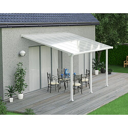 Pergola 12.5m² blanc - 704218 - Olympia - PALRAM