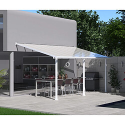 Pergola 16.1m² blanc - 704220 - Olympia - PALRAM