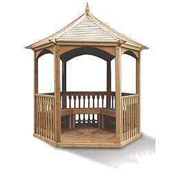 HABRITA Pavillon hexagonal - Bois