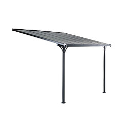 Concept Usine Tonnelle murale 11,44 m² en aluminium FERRATO