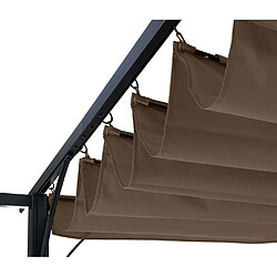 Mendler pergola tonnelle - Taupe