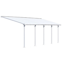 Pergola 21.8m² blanc - 704354 - Olympia - PALRAM