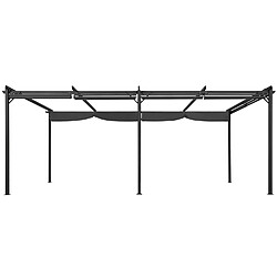 Acheter Idmarket MARKET Pergola 3x6 M Gris