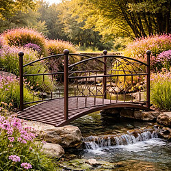 L'Héritier Du Temps L_heritier_du_temps Pergola de jardin - Marron