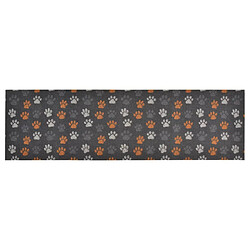 VIDAXL Tapis de cuisine Pattes