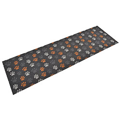 VIDAXL Tapis de cuisine Pattes