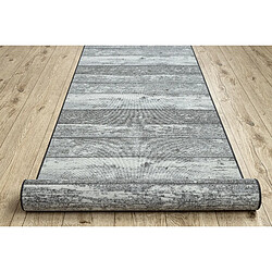 RUGSX Bois - Planche Gris (120x160 cm) pas cher