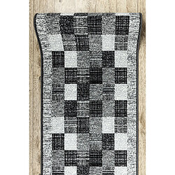 RUGSX TAPIS BCF RAFIA - Gris 120x920 cm pas cher