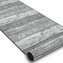 RUGSX Tapis de couloir 110 cm gris