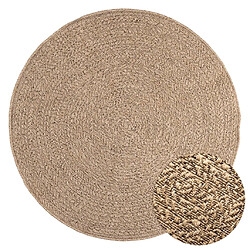 vidaXL Tapis Jute Aspect - 120 cm