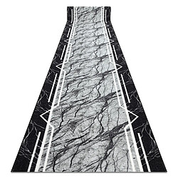 RUGSX MARMUR Marbre - Gris Tapis de couloir antidérapant - 80x1000 cm