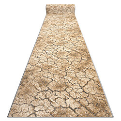 RUGSX Tapis de Couloir KARMEL - Caramel/Gris