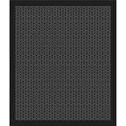 Alter Tapis de salle de bain, 100% Made in Italy, Tapis antitache avec impression numérique, Tapis antidérapant et lavable, Optique - Modèle Addy, cm 62x52