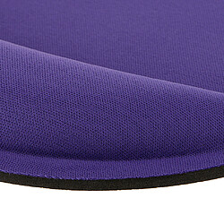 Gel De Confort Anti-dérapant Support Repose-poignet Pad Tapis De Souris Jeu Violet