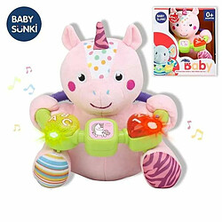 Reig peluche musicale éléphant licorne