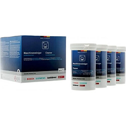 Bosch Détartrant pour machine à laver - 4 sachets