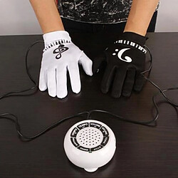 Totalcadeau Paire de gants musique électronique