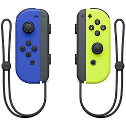 Nintendo Paire de Joy Con - Bleu et Jaune Néon