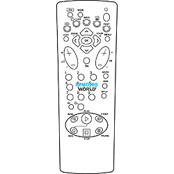 Superior télécommande TV Bluesky BS2805T - Noir mat pas cher