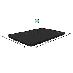 Bestway Bâche d'Hiver Piscine Tubulaire 282x196x84 cm pas cher