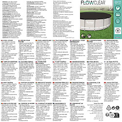 Acheter Bestway Bâche d'hiver pour piscines rondes