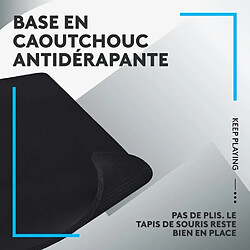 Logitech tapis de souris gamer - Noir pas cher