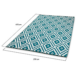 IDMARKET Bahamas Grand Tapis Bleu pas cher