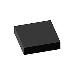 Tapis strié noir 100x120 cm - 3 mm