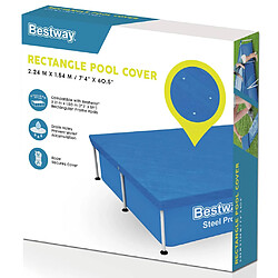 Bestway Bâche de piscine hors-sol - Bleu