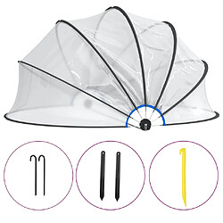 vidaXL Dôme de piscine 500 x 250 cm