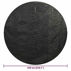 VIDAXL Couverture piscine 549 cm pas cher