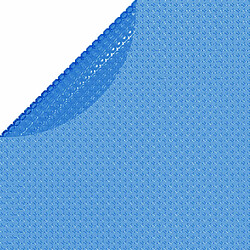 vidaXL Couverture de piscine 417 cm Bleu