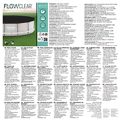 Acheter Bestway Bâche hiver piscine Ø360 cm