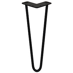 Avis Monstershop pieds de table épingle à cheveux - noir