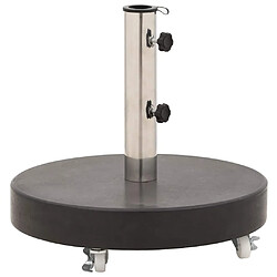 vidaXL Socle de parasol Granite 30 kg