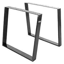 Ml-design Pieds de table industriels