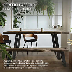 Avis Ml-design Pieds de table inclinés 80° set de 2