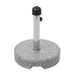 Decoshop26 Pied de parasol - Gris